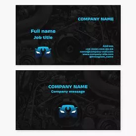 Auto Repair Business Card Template