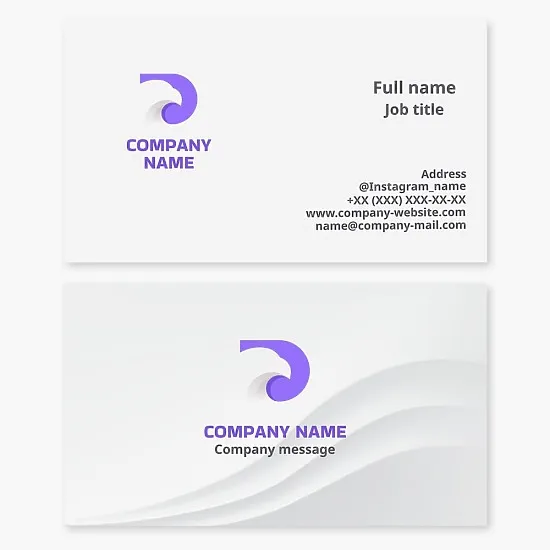 Eagle Logo Business Card Template