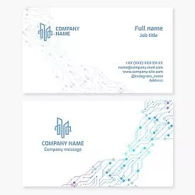 Business card template. Smart Home System. Sensors and devices. Sales, installation, and maintenance of equipment for the comfort, safety, and energy efficiency of homes and apartments.