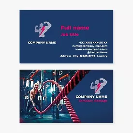 Gym Business Card