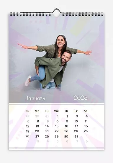 Free Calendar template | gray background