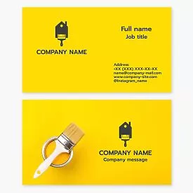 House Painting Service | Painter Business Card Template