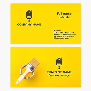 House Painting Service | Painter Business Card Template