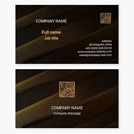 Wood Working | Carpentry Business Card Template