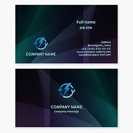 Electrician Business Card Template