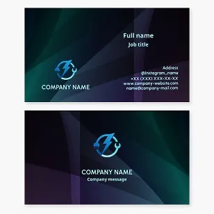 Electrician Business Card Template