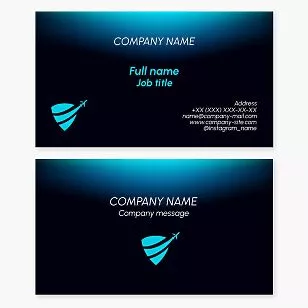 Plane Shield | Travel Insurance |  Business Card Template