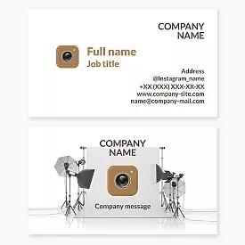 Photography Business Card Template