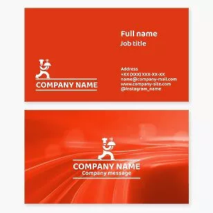 Chef Restaurant Culinary Business Card Template