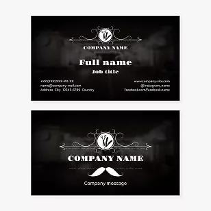 Barber Business Card