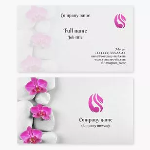 Beauty Spa Business Card Template