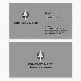 Brick Masonry Business Card Template