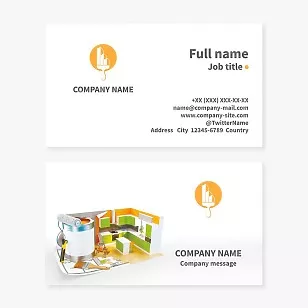 Painting Business Card