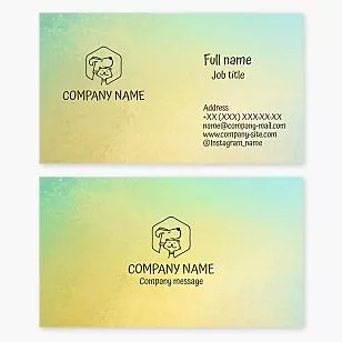 Pets & Animals Business Card Template