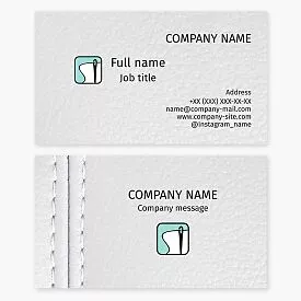 Sewing | Thread & Needle Logo | Business Card Template