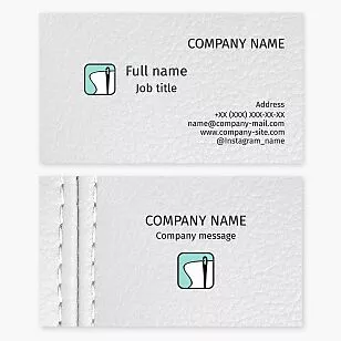 Sewing | Thread & Needle Logo | Business Card Template