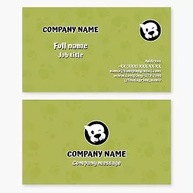 Animal Care | Pet Shop Business Card Template