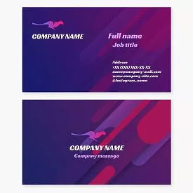 Cheetah Logo | Abstract Business Card Template