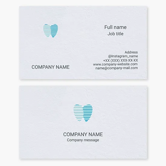 Dentist Business Card Template