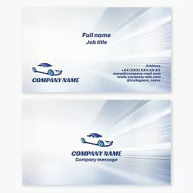 Automotive Business Card Template