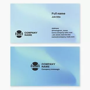 Bridge Logo Business Card Template