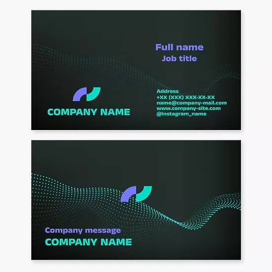 Generic Business Card Template