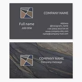 Stonemason Business Card Template