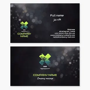 Surf Shop Business Card Template
