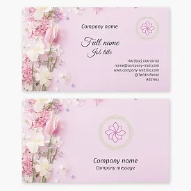 Florist Business Card