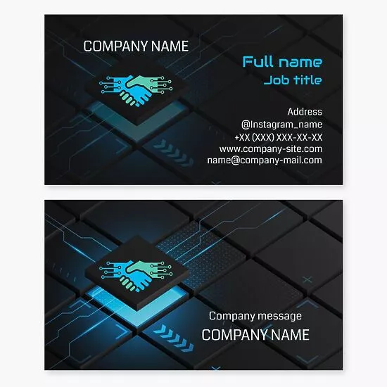 Networking Business Card Template