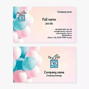 Balloon Business Card