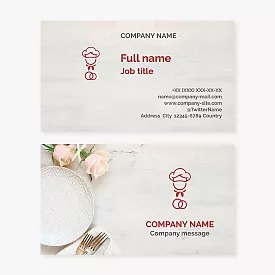 Catering Business card