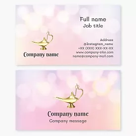 Business Card Template Antique Item