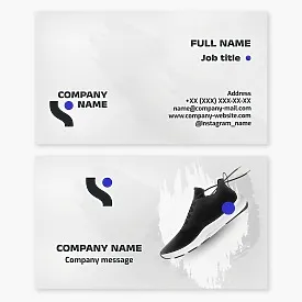 Business Card Template Sports & Sporting Goods & Accessories