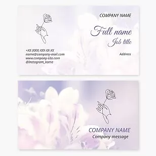 Florist Business Card