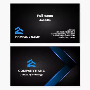 Professional Business Card Template