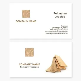 Business card template Parquet board, Laminate, Floor covering.