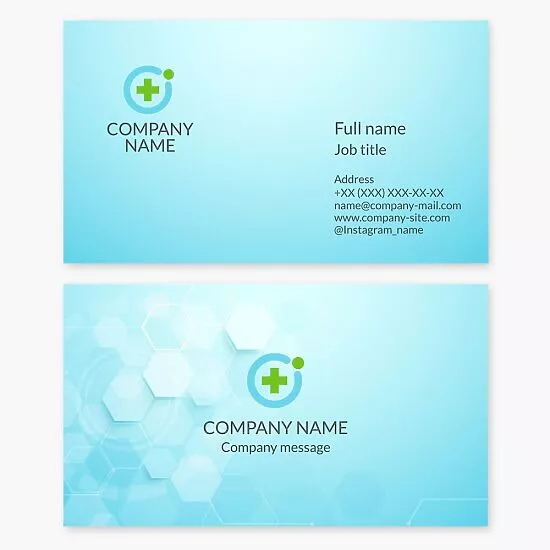 Medical Healthcare Business Card Template