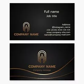 Christian Church Business Card Template