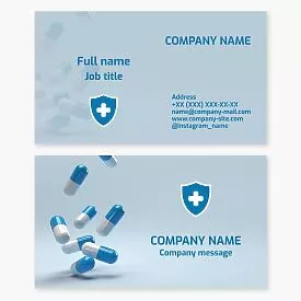 Pharmacy Business Card Template