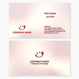 Fork Smile Logo | Restaurant Business Card Template