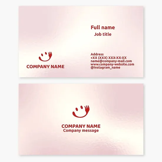 Fork Smile Logo | Restaurant Business Card Template