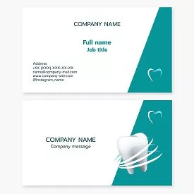 Dental Business Card Template