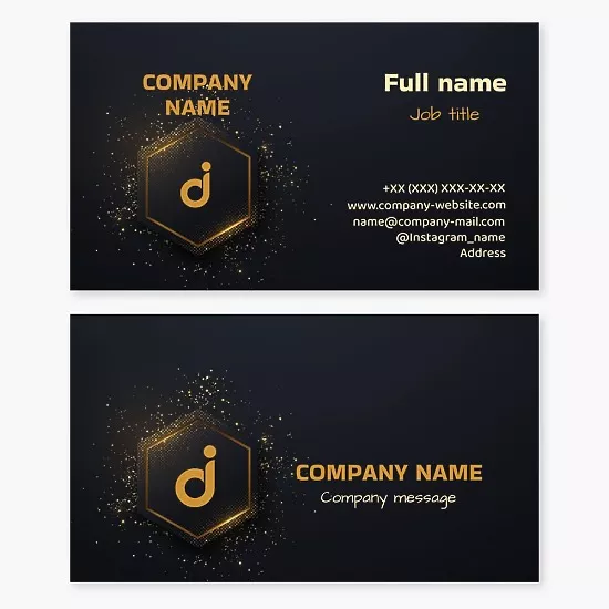 DJ Business Card Template, Music