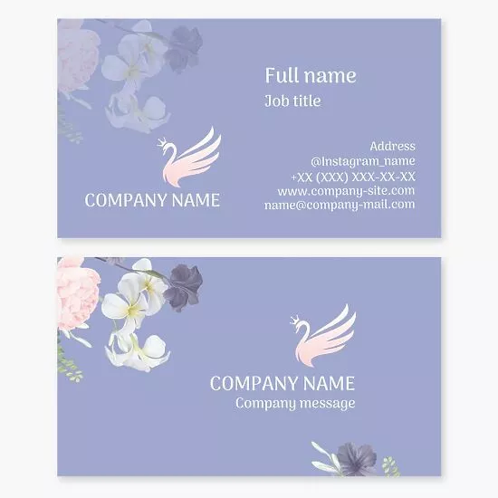 Beauty Business Card Template