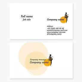 Fashion | Modeling | Business Card Template