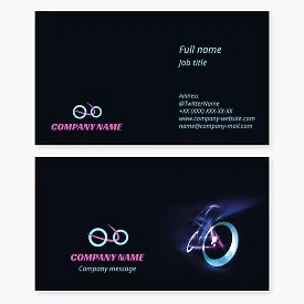 Cycling Business Card Template