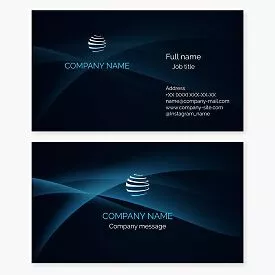 Globe Logo Business Card Template