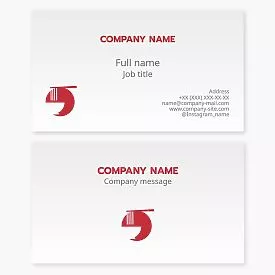 Noodle Shop Business Card Template