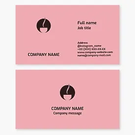 Tea Shop/Café Business Card Template